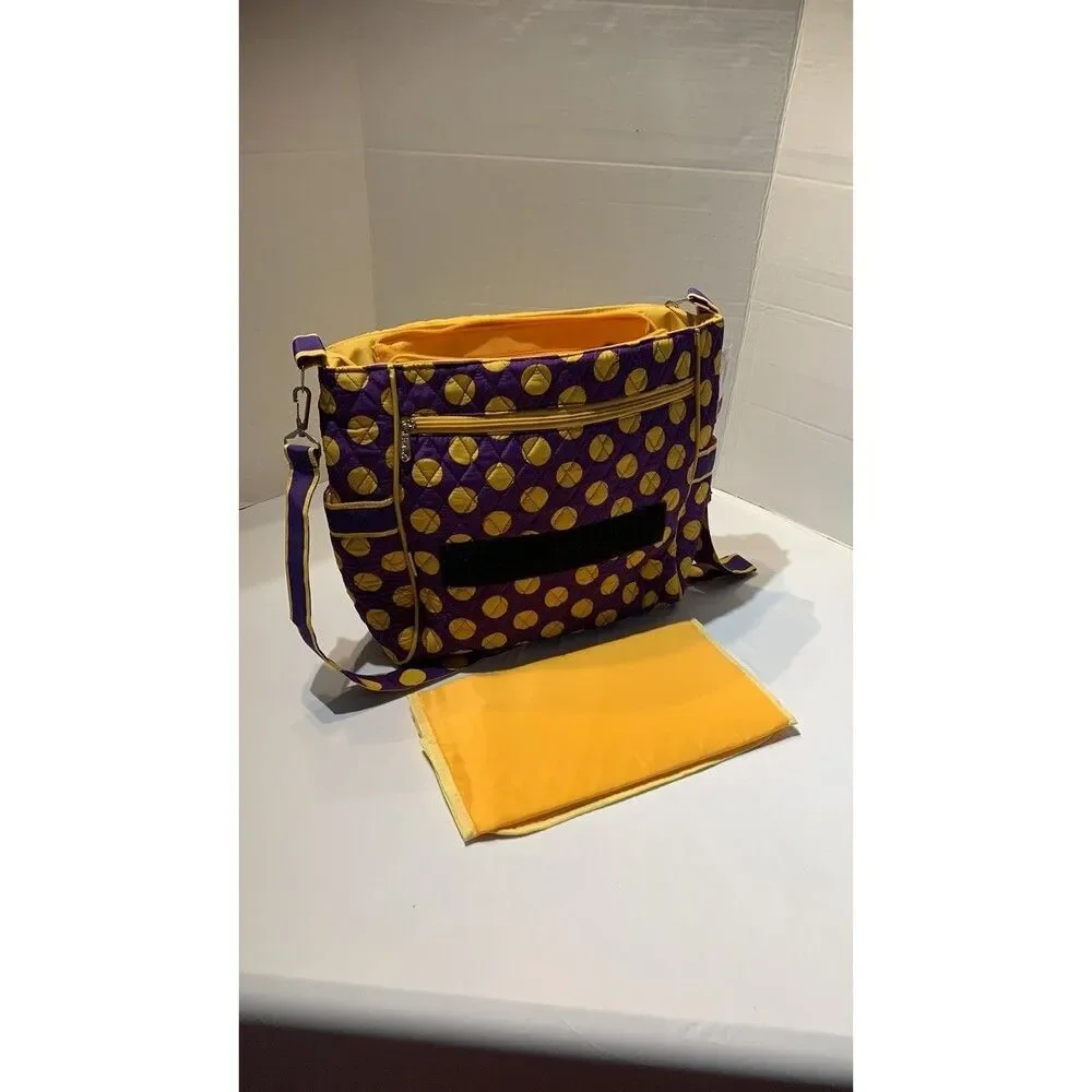 Belvah Messenger Style Diaper Bag with changing pad  New with tag.